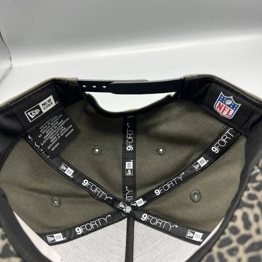 Las Vegas Raiders Hat Men Black Cement Elephant 9Forty New Era Snap Back Cap New
